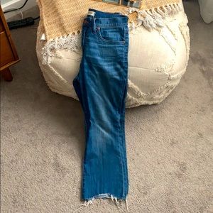 Madewell Cali Demi Boot denim